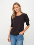 Six Fifty Ruched Shoulder Sleeve
