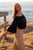 PIYOGA Lace Lined Top