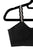 Strap Its Black Bra with Black & Silver Tweed Straps 