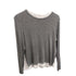 Olivaceous Dual Layer Chic Sweater